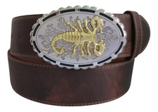 Mexican Scorpion Alacran Charro Cowboy Belt Buckle Hebilla Made In Mexico