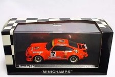 1/43 Porsche 934 Eifelrennen 1976 DRM Winner Jagermeister #12 Orange Diecast  Di