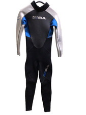GUL XFLEX 3/2 mens full length wetsuit height 177-182cm chest91-97cm greyblueblk
