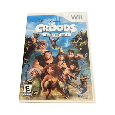 The Croods: Prehistoric Party (Nintendo Wii, 2013), Complete/CIB TESTED WORKING