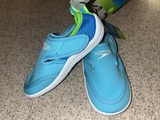 Speedo Toddler Boys/Girls Hybrid Water Shoes - Blue/Turquoise S 5-6