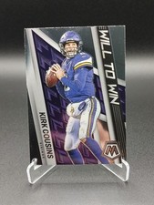 Kirk Cousins Will to Win 2022 Panini Mosaic - NFL Minneosta Vikings