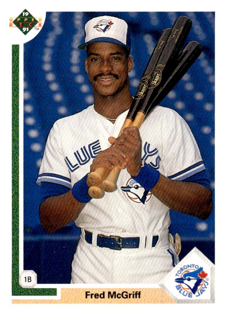 1991 Upper Deck #565b Fred McGriff