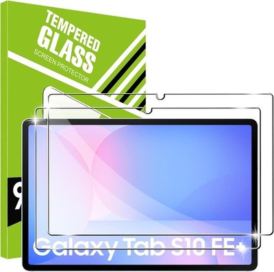 2 Pack Screen Protector for Samsung Galaxy Tab S10 FE Plus, 9H Hardness, Anti-Sc