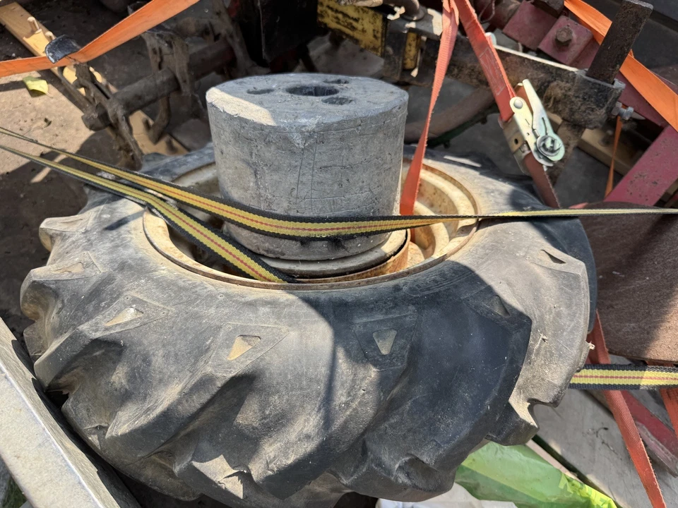 Einachsschlepper Gartenhacke 197 cm³ 7 PS mit Pflug, Rädern, Kupplung - Bild 3 von 4