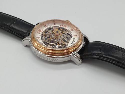 Montre automatique homme Thomas Earnshaw Longcase Grande Squelette ES-8011-06 - Photo 3/8