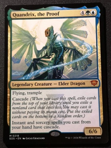 Quandrix, The Proof - SOS - MTG - NM - EN - 0218