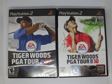 Tiger Woods PGA Tour 10 (Sony PlayStation 2, 2009) + PGA 07 CIB