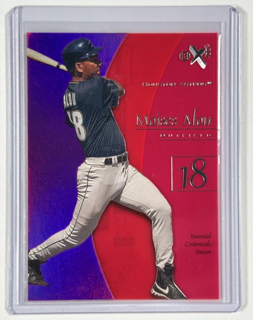 MOISES ALOU 1998 SKYBOX E-X2001 #26 ESSENTIAL CREDENTIALS FUTURE 56/75 ASTROS