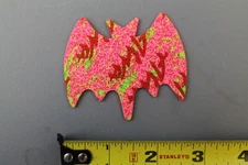 ALVA Skateboards Red Pink Gothic Bat Dogtown Z2 Skateboarding Rip Grip STICKER