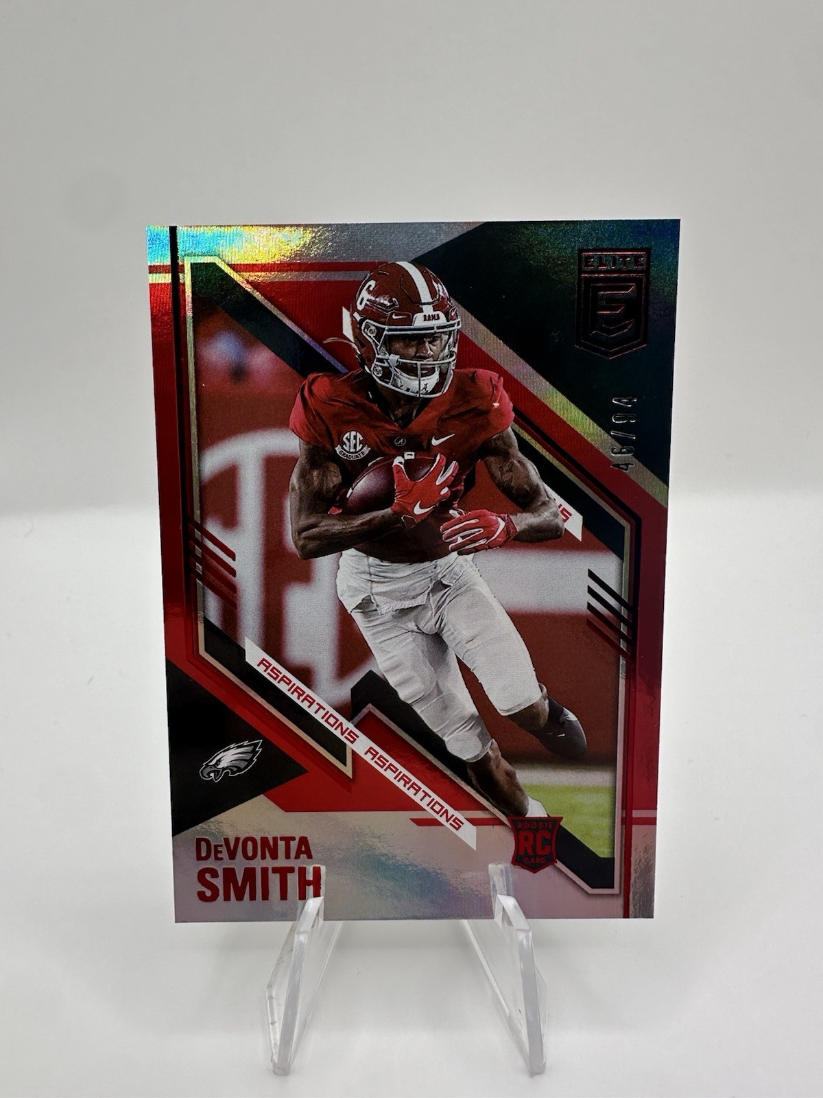 2021 Panini Donruss Elite - Rookies Devonta Smith #120 Aspirations /94 (RC)