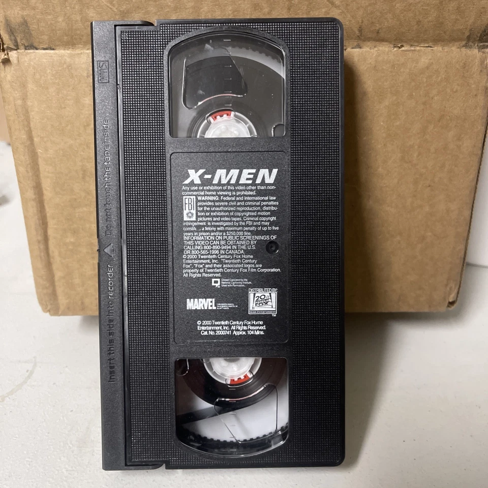 X-Men VHS Digitally THX Mastered Edition For Superior Sound & Picture Quality - Image 3 of 3