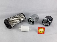 Filter Set (Groß) Passend FüR Kubota Bx 2200 ÖL Luft Kraftstoff Hydraulik