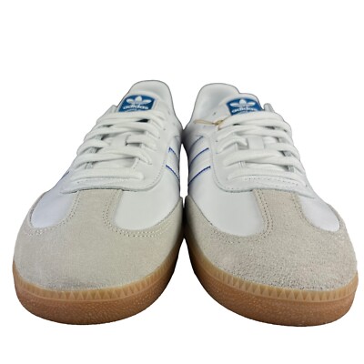 Adidas Samba Cloud White Lucid Blue Gum Shoes IG2339 Men's
