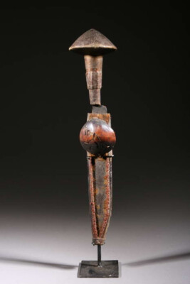 African Art Baoulé Ceremony Knife 99