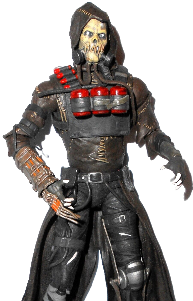 DC universe 7 inch SCARCROW Batman Arkham Asylum Knight direct