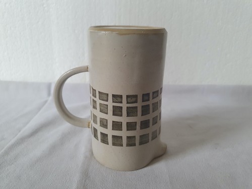 Eileen Lewenstein funky studio pottery jug, circa mid century modern - Picture 8 of 10
