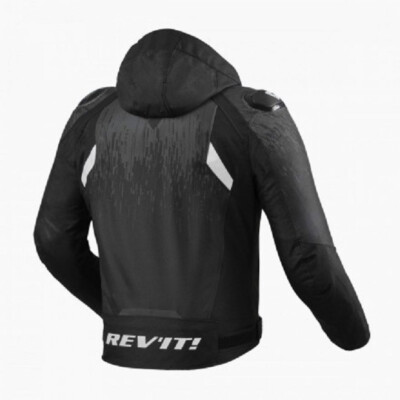REVIT Torque 2 H2O Motorradjacke – Wasserabweisend, Belüftet, Größe L, Grau