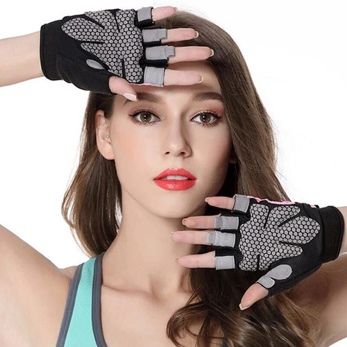Weight Lifting Gym Gloves Anti Slip Training Grips Workout Gloves for Men Women - Picture 12 of 20