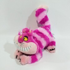 Lindo muñeco de peluche de gato de Cheshire de Alicia en el país de las maravillas de dibujos animados de Disney 32 cm