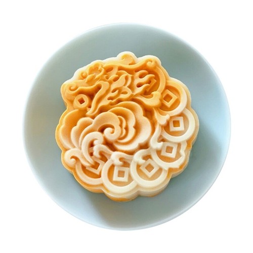 Unique 75g Dragon Patterned Mooncakes Molding Device for Special Event Baking - Picture 7 of 8