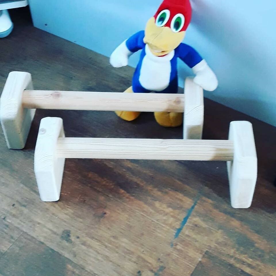 1 Juego de 2 Paraletes, Gimnasia, Danza, Yoga - Entrenamiento Fitness y Equilibrio