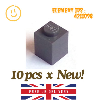 Lego Teil: 10 Stck. x 3005 - Stein 1 x 1 - FARBE WÄHLBAR