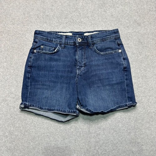Pilcro and the Letterpress Jeansshorts Damen Größe 27 Slim Boyfriend Mid Rise
