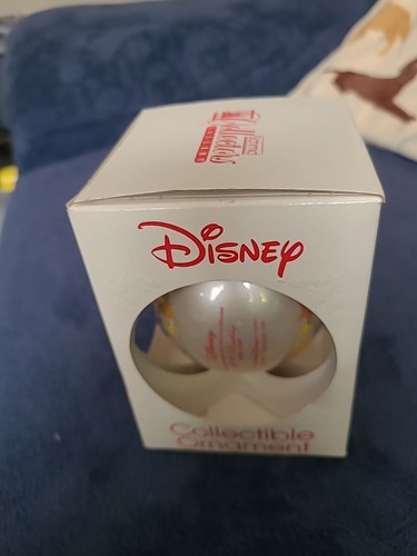 Vintage Schmid Disney Mickey Mouse Minnie Ornament Christmas 80s - Picture 9 of 10