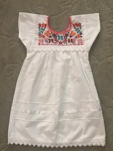 white sundress for toddler girl