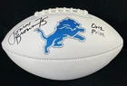 Lomas Brown Signed & Inscribed "One Pride" Detroit Lions Football JSA COA