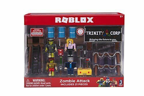 Jazwarez Roblox Zombie Attack 21 Piece Playset For Sale Online Ebay - roblox ebay account