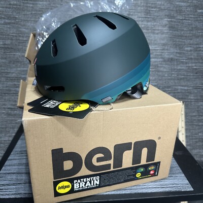 Bern Macon 2.0 MIPS Multisport Helmet Unisex Matte Retro Forest - Small