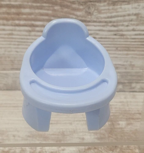 Vintage 1996 Fisher Price Little People Doll House Baby Chair