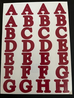 Creative Memories ABC/123 Stickers Alphabet Number Scrapbooking Craft Letters