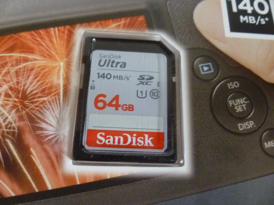 25 SanDisk 64GB Ultra SDHC UHS-I Memory Card, SDSDUNB-064G-GN6IN *Brand New* - Image 4 of 4