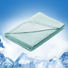 Arc-Chill Queen Cooling Blanket for Hot Sleepers - Lightweight  Soft