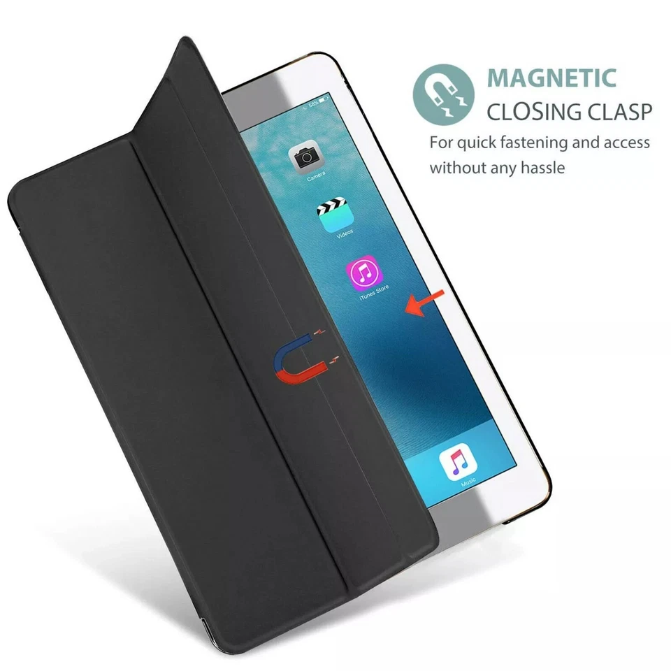 iPad Case For 10.2 9th/8th/7th Generation Leather Magnetic Smart Flip Stand Cove - Image 2 of 4