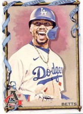 2023 Topps Allen & Ginter Base Short Prints SP #386 Mookie Betts - Los Angeles D