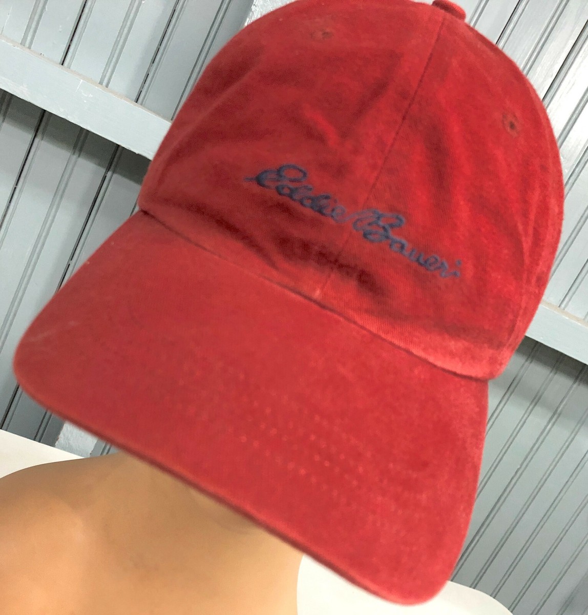 帽子 90s Eddie Bauer cap EDDIE BAUER hat vintage green adjustable cotton cap | eBay