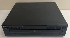 Sony CDP-C325 5 Disc Carousel CD Changer-No Remote-Japan 1992-Tested/Working