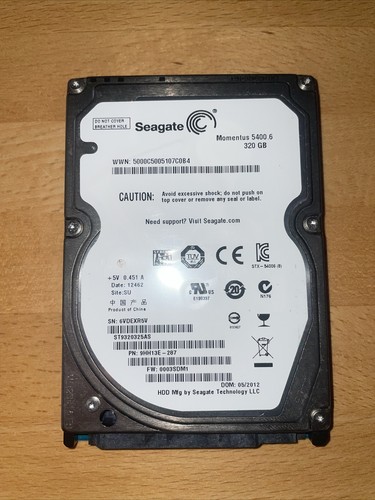 Disque Dur Interne SATA 200 Go 3.5 Pouces - Occasion Testé - Pour PC Bureau