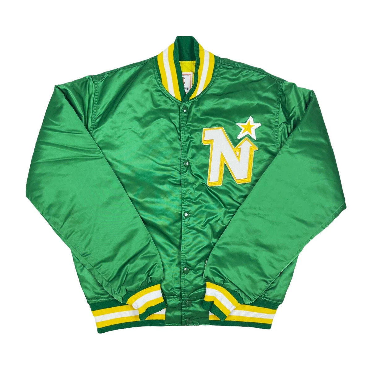 NHL　STARTER　ミネソタ・ノーススターズ　スタジャン　Iホッケー Starter Minnesota North Stars NHL Fan Apparel & Souvenirs for sale