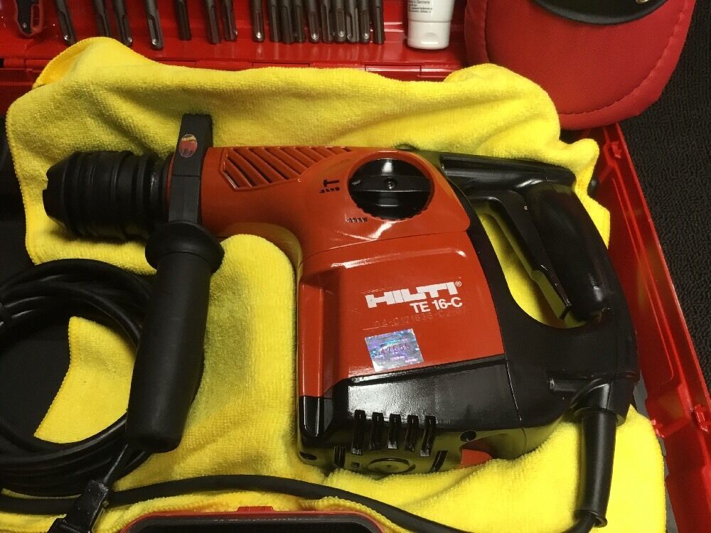 HILTI TE 16-C, GREAT CONDITION, FREE GRINDER, CHISELS HILTI TE 16-C, GREAT CONDITION, FREE GRINDER, CHISELS