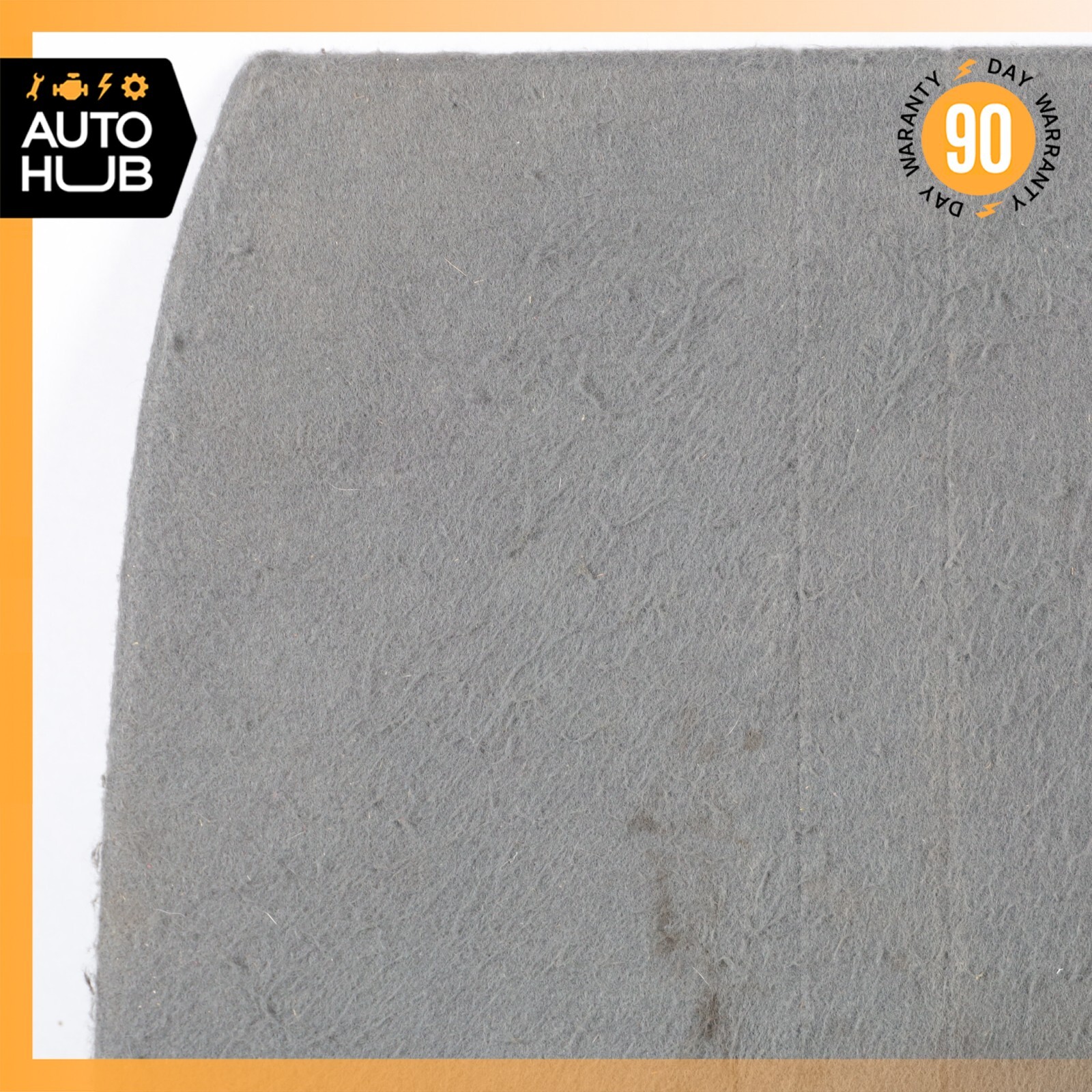 08-11 Maserati GranTurismo M145 Rear Trunk Floor Carpet Cover Panel Gray OEM