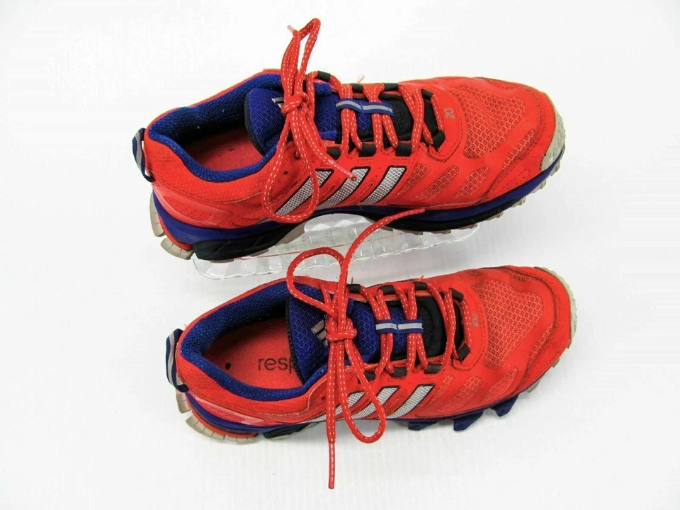 Adidas Mujer Zapatos Response Trail 20 Talla 7M Rojo Tenis para Correr Usados qp Foto 2 de 4