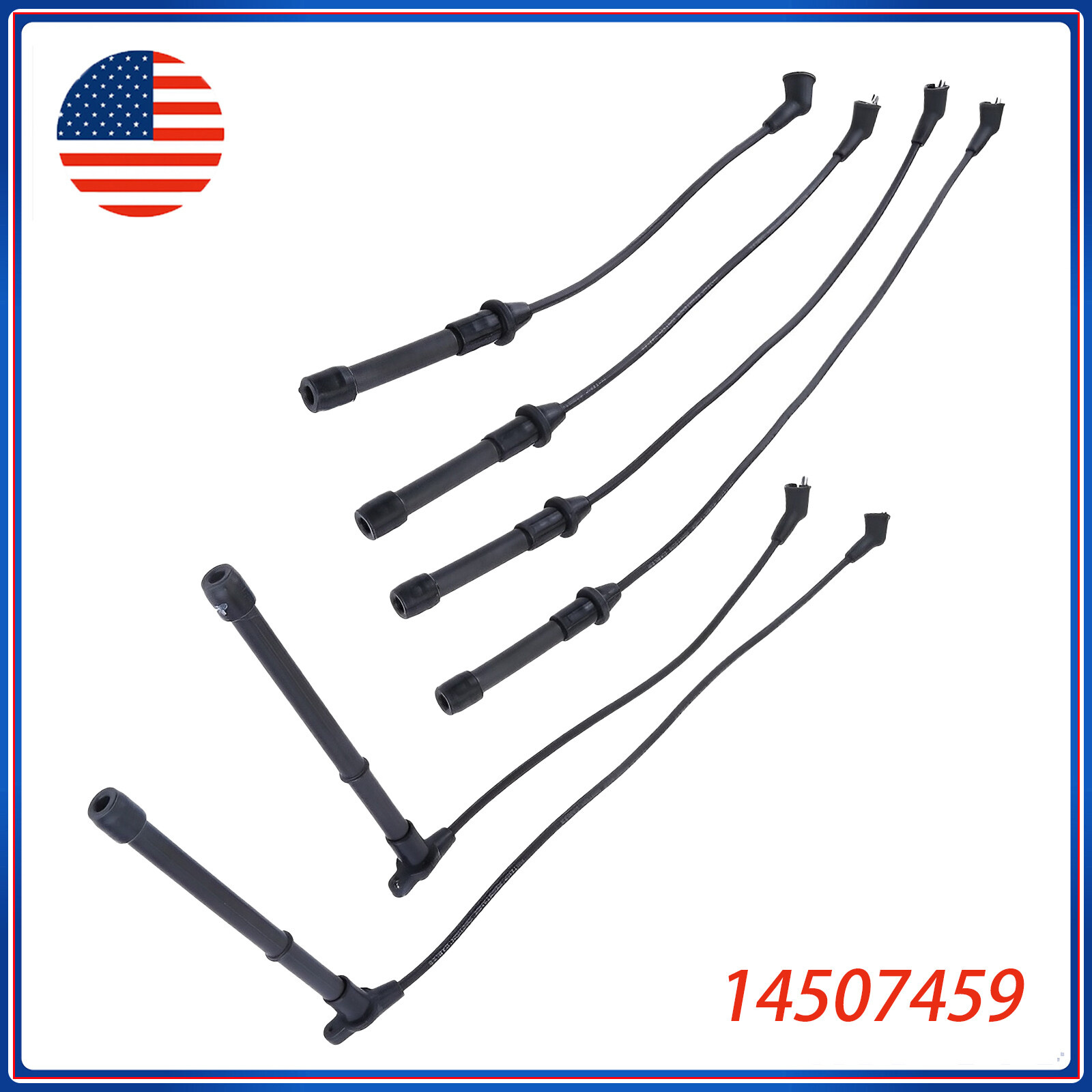 6 X Spark Plug Wires For Nissan VG33E Frontier Xterra 3.3L V6 1999-2004 1756192