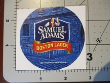 SAMUEL ADAMS massachusetts sam Boston Lager STICKER craft beer brewery brewing J