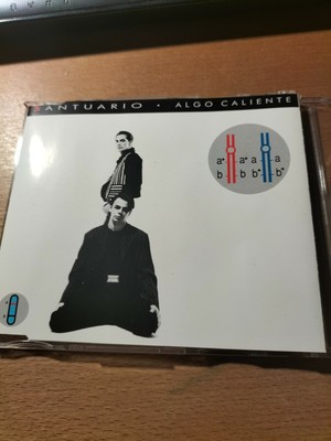 RAR SINGLE CD. SANTUARIO. ALGO CALIENTE. 1 TRACK