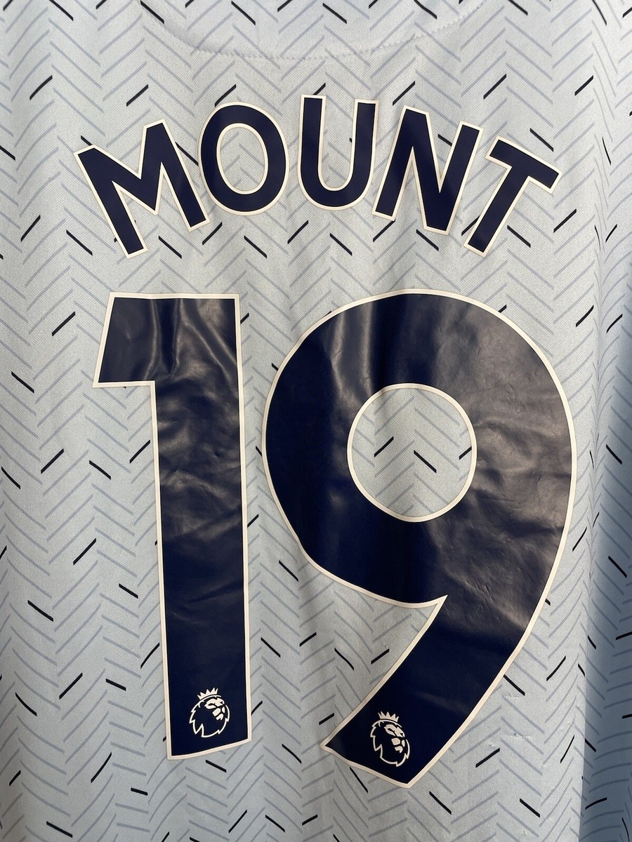 CHELSEA 2020/2021 AWAY FOOTBALL SHIRT #19 MOUNT NIKE JERSEY